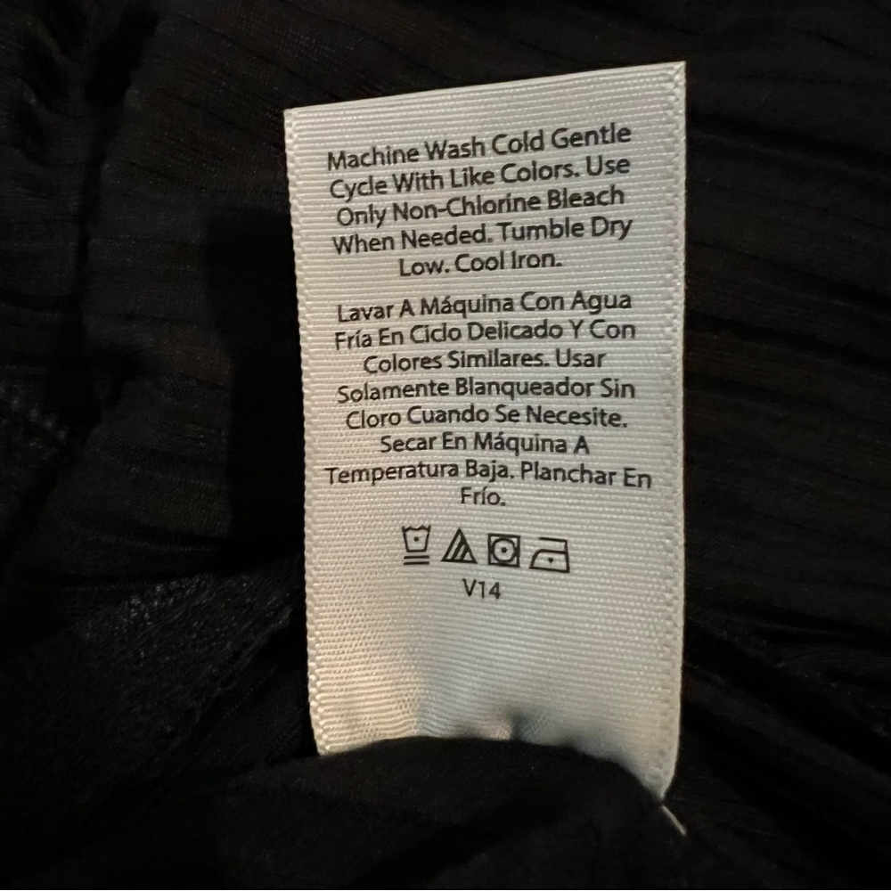 Secret Treasures Ribbed Zip-Up Sweatshirt With Hood - Picture 8 of 8